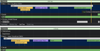 Screenshot of IO vs DOM measurement method performance profile.